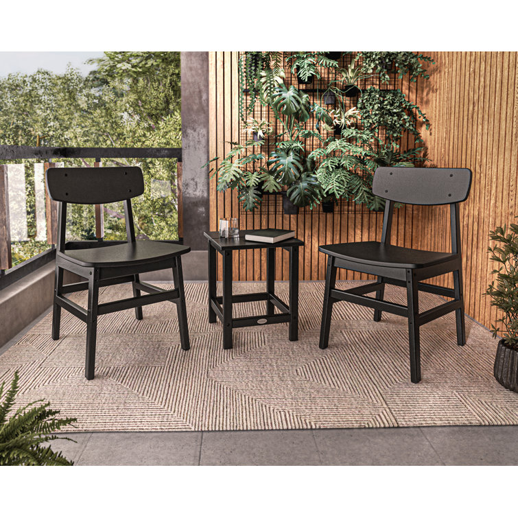 POLYWOOD® Studio 2 Person Outdoor Seating Group Wayfair